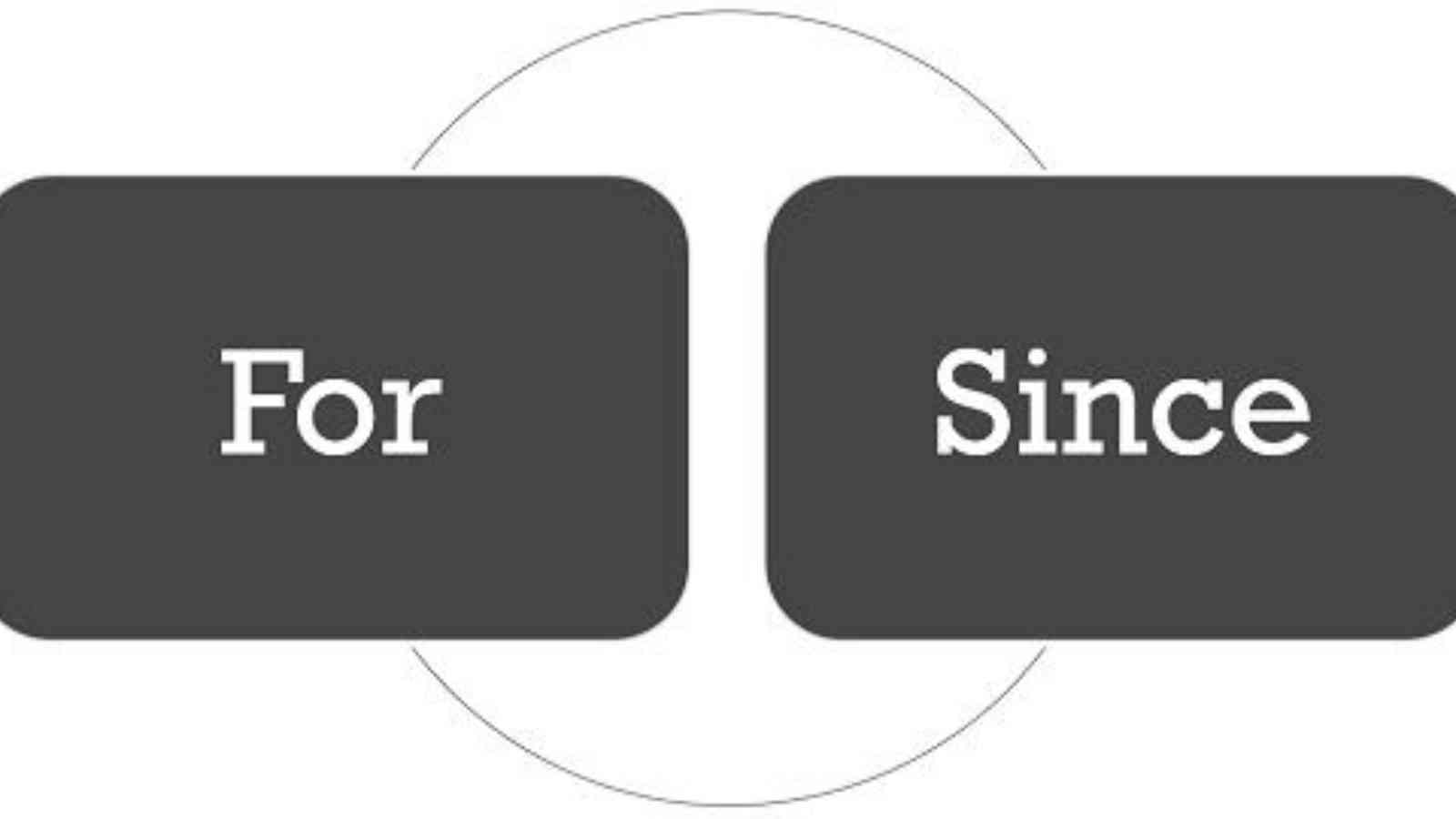 For vs Since: Difference between For and Since