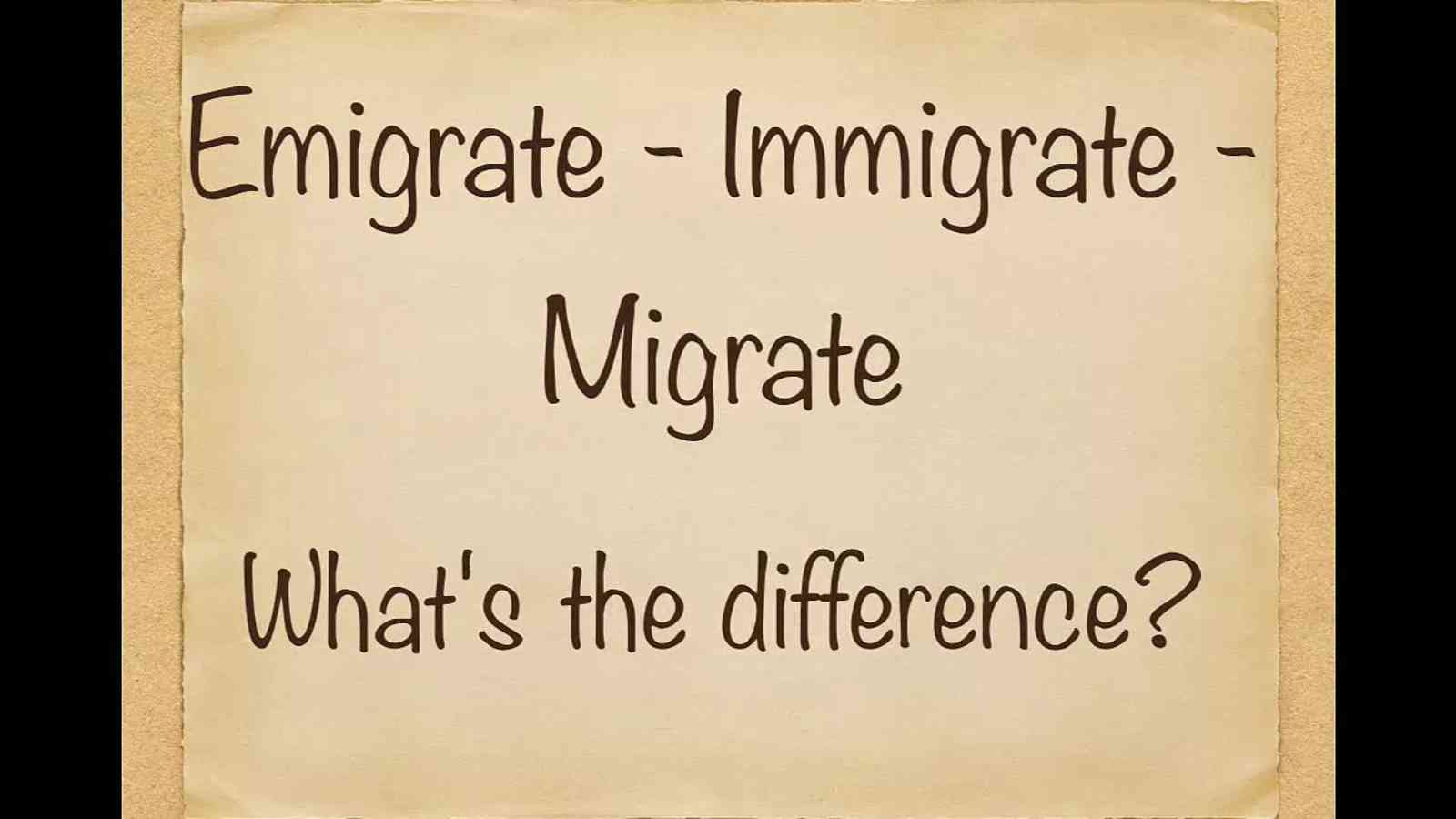 Immigration vs Emigration: Difference between Immigration and Emigration