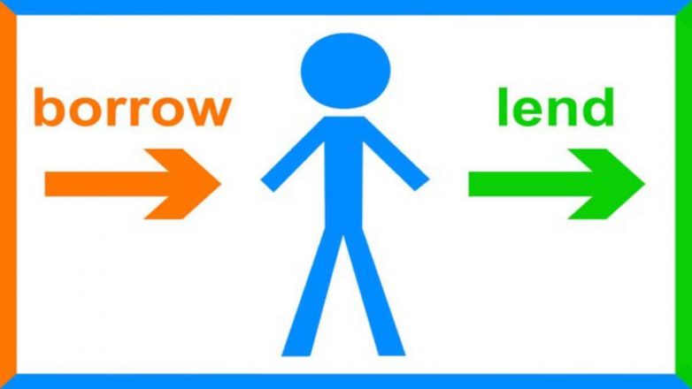 Lend and Borrow: Difference between Lend and Borrow