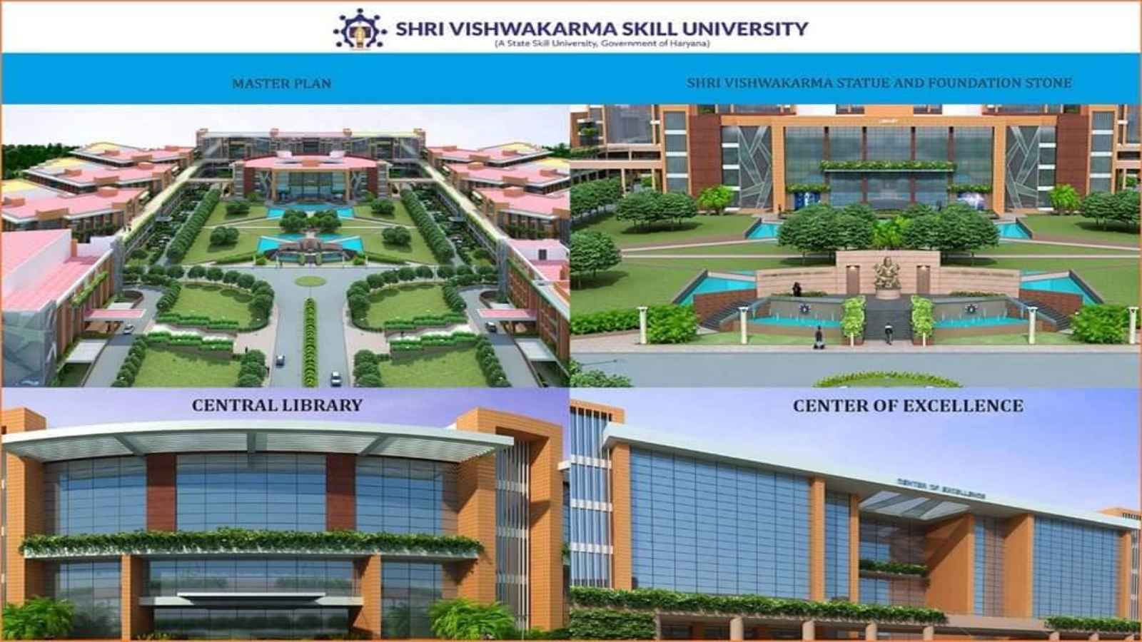 Shri Vishwakarma Skill University (1) Shri Vishwakarma Skill University near completion, to be inaugurated by PM Modi, says VC