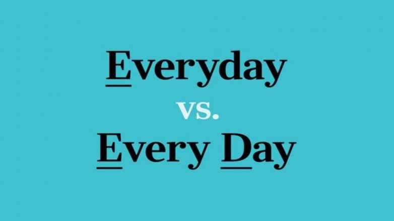 Everyday vs Every day: Difference between Everyday and Every day