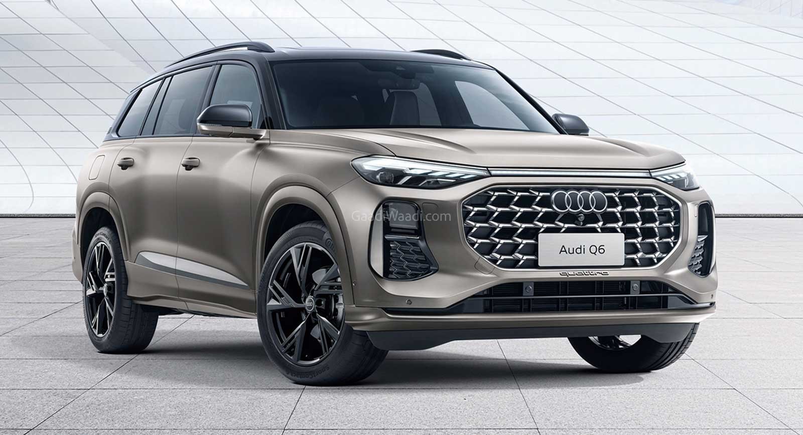 All-New Audi Q6 Revealed With Packed Features & ADAS Tech Audi Q6 Front