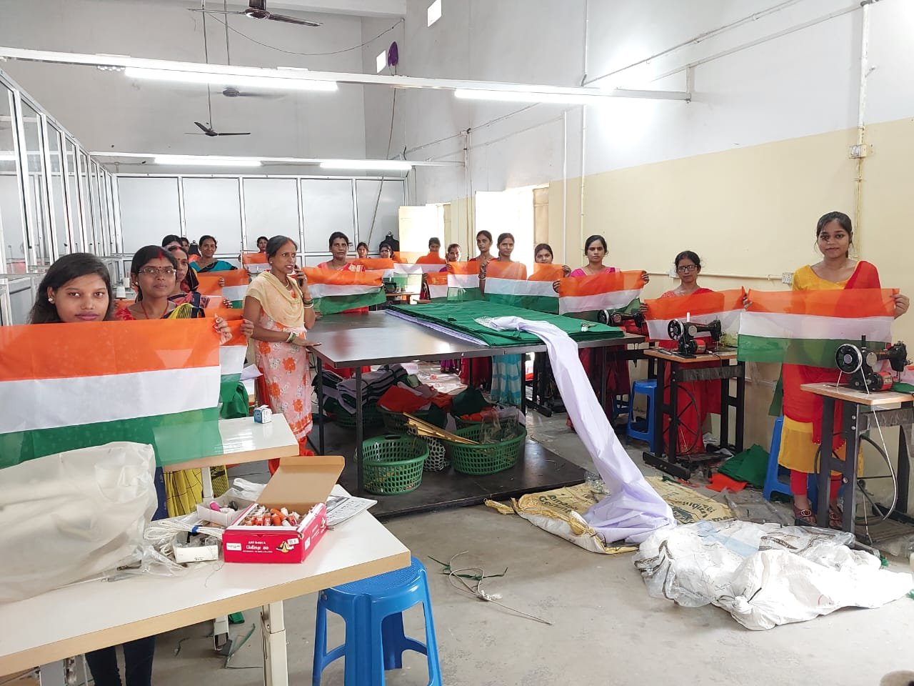 Har Ghar Tiranga in Jharkhand: JSLPS runs against time to Har Ghar Tiranga in Jharkhand: JSLPS runs against time to produce 10 lakh national flags