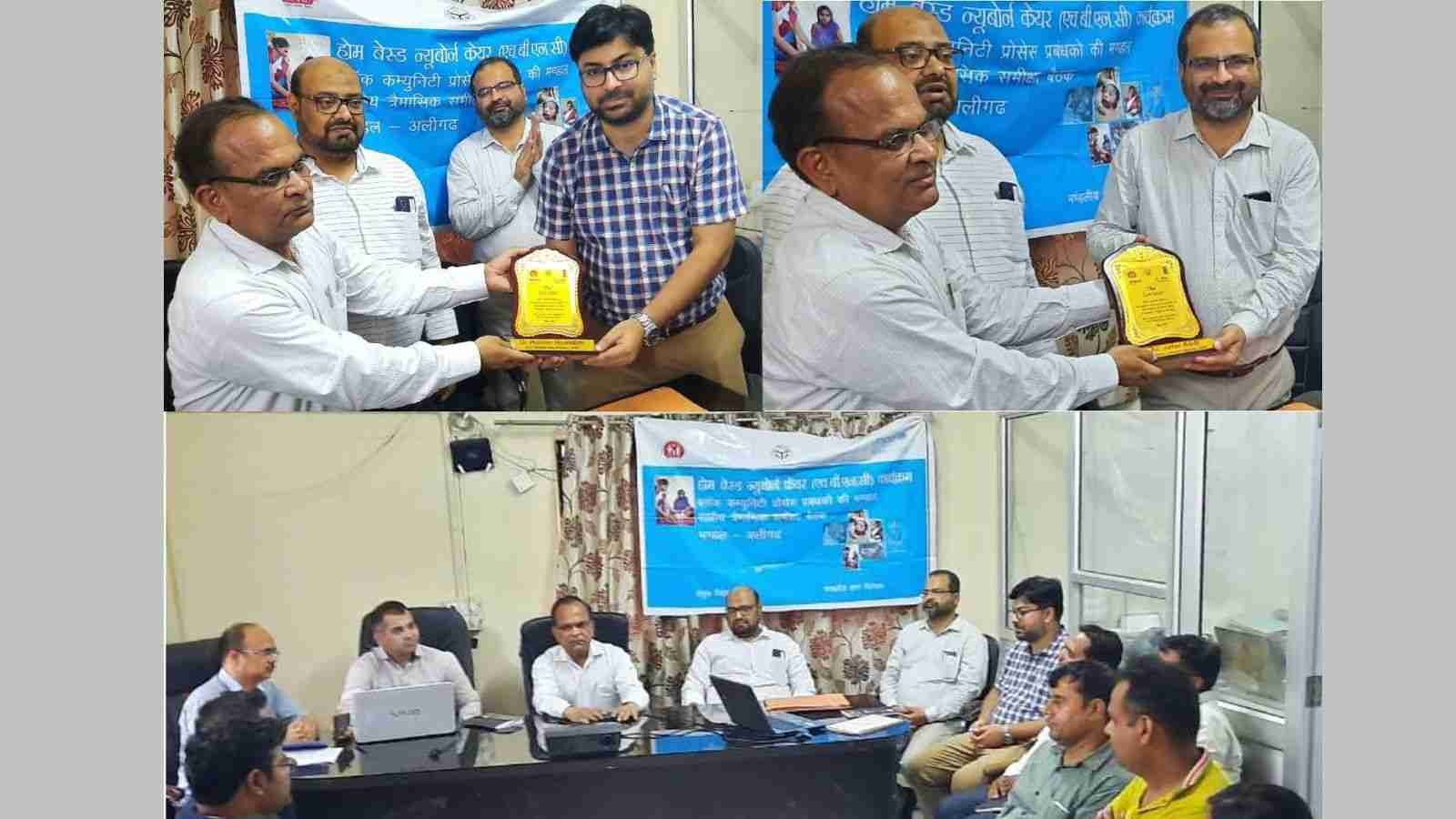 amu doctors (1) AMU doctors receive award for vaccine rollout in Uttar Pradesh