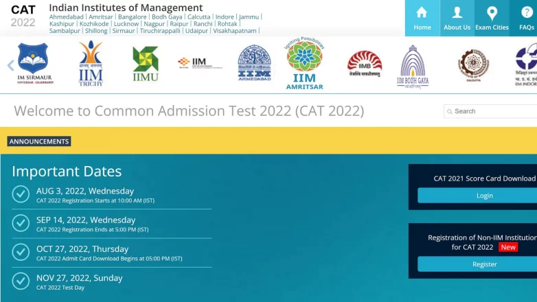 CAT 2022 registration process to begin from August 3, check details here