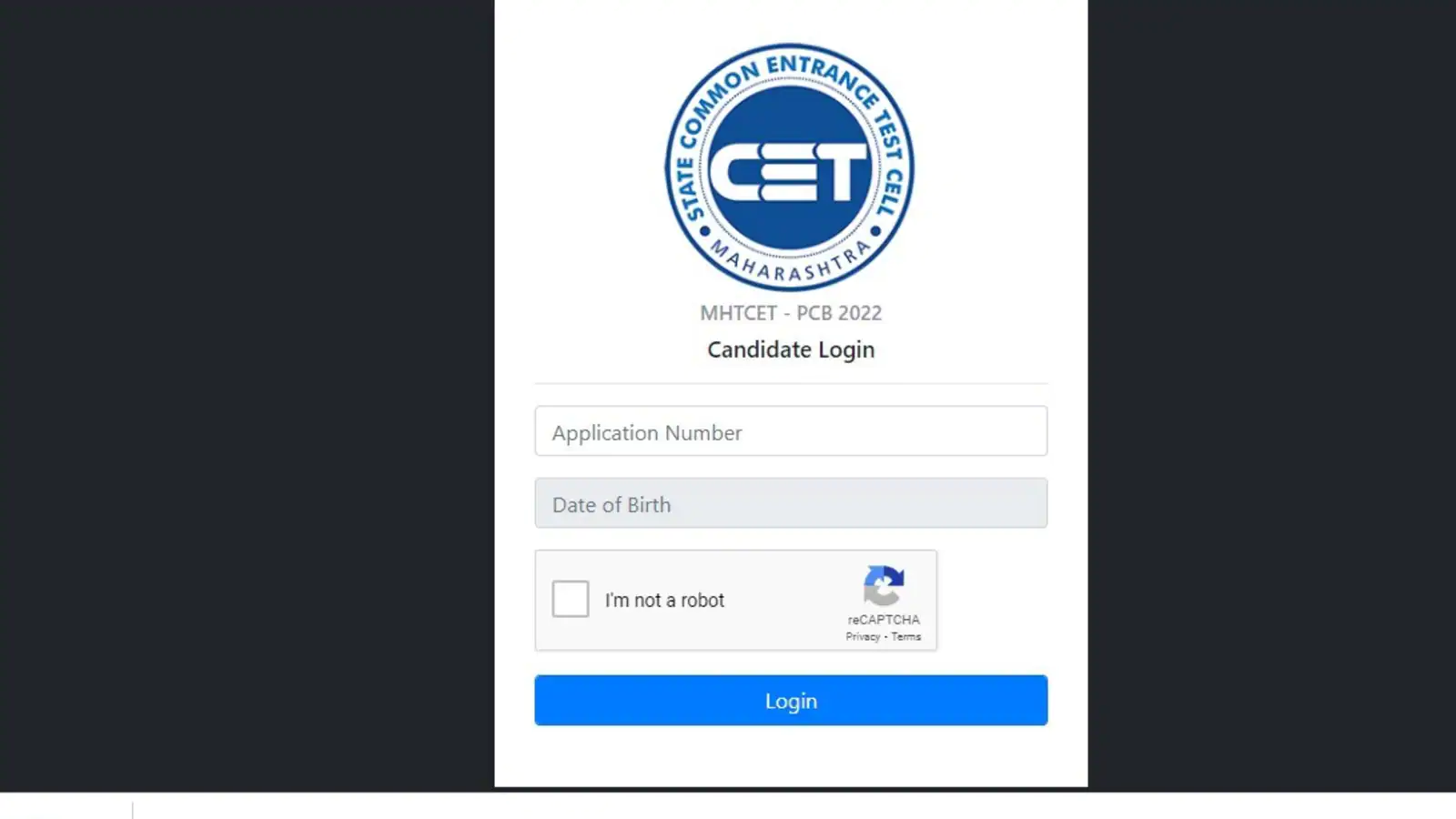 MHT CET 2022 PCB admit cards out, how to download hall ticket