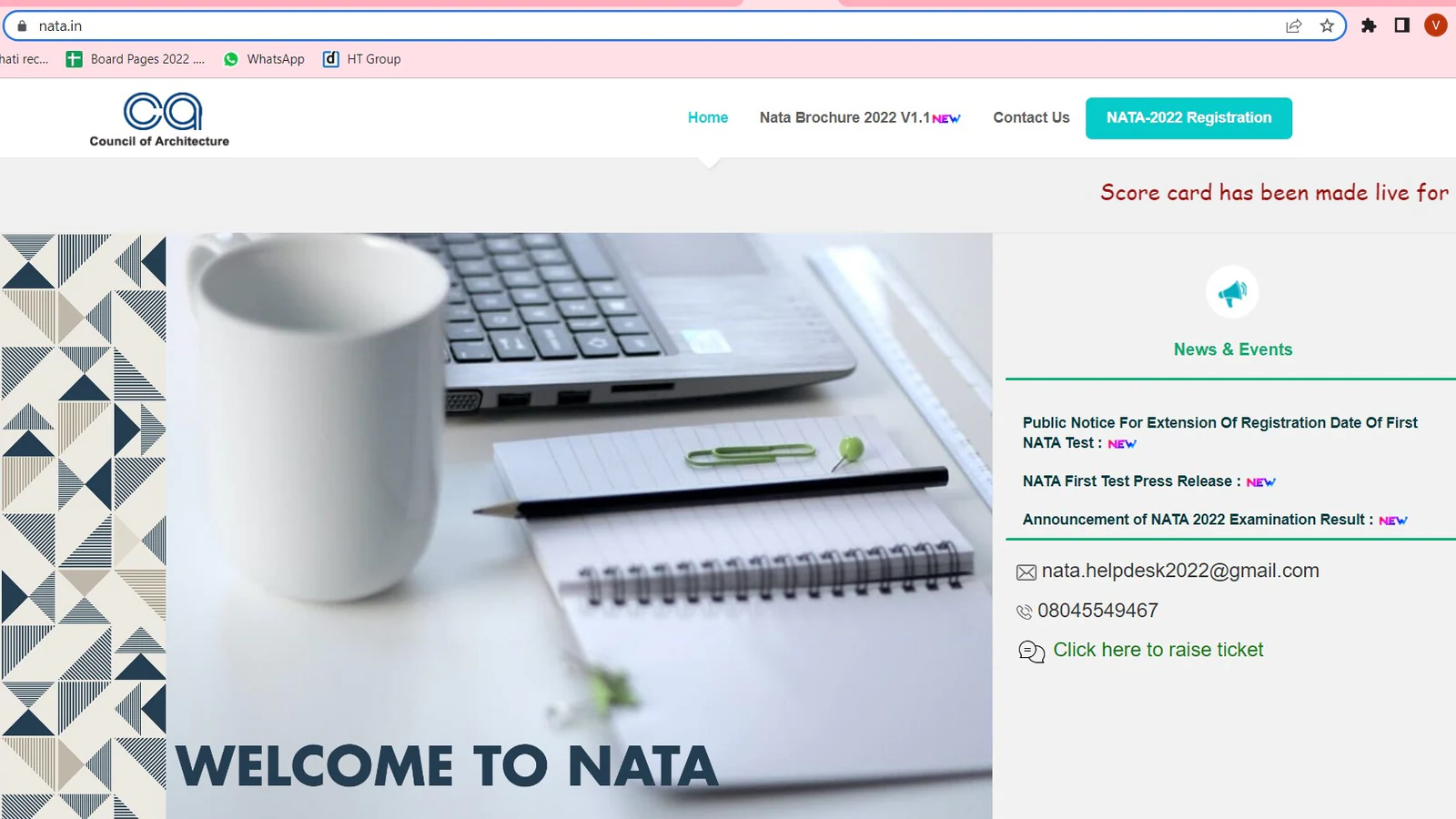 NATA phase 2 admit card releasing tomorrow at nata.in