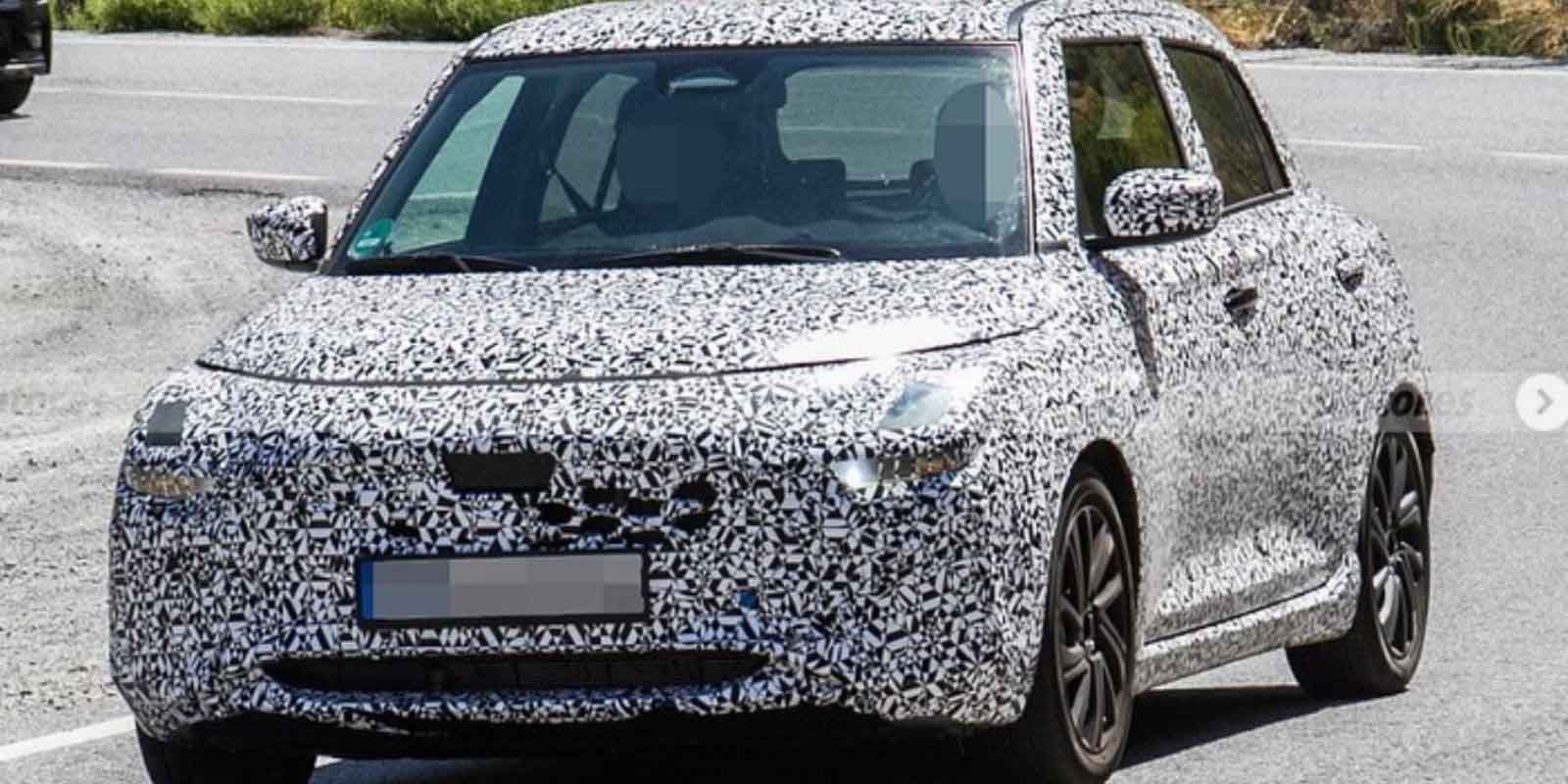New-Gen 2023 Swift Spotted Testing For The First Time With new-gen 2023 suzuki swift
