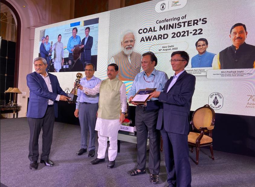 CCL wins Coal Minister’s Award in safety & sustainability