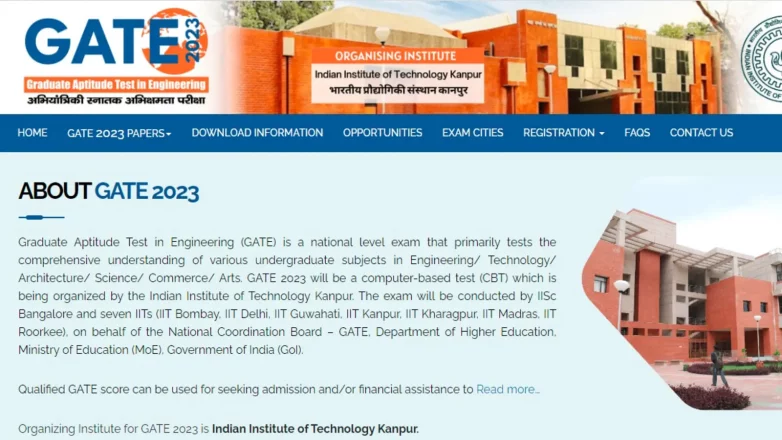 GATE 2023 registration begins from August 30, exam to be conducted in 213 cities | Competitive Exams