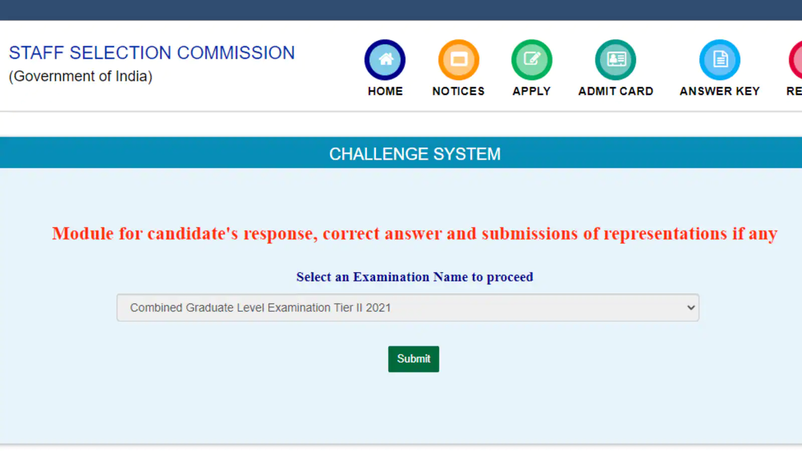 SSC CGL Tier II answer keys 2022: Objection link activated at ssc.nic.in | Competitive Exams