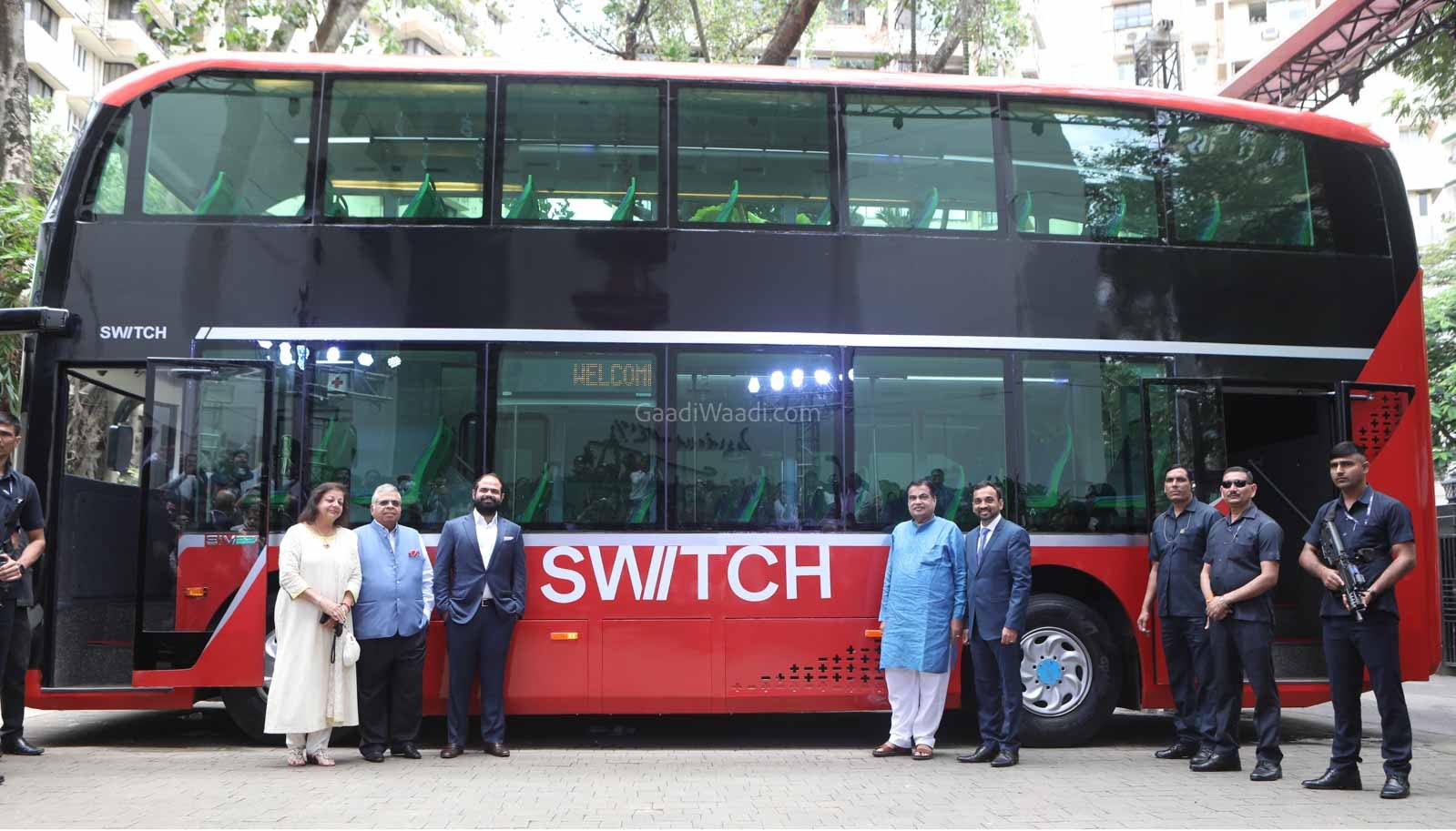 India's First Electric Double Decker Bus 'Switch EiV 22' Debuts Switch EiV 22