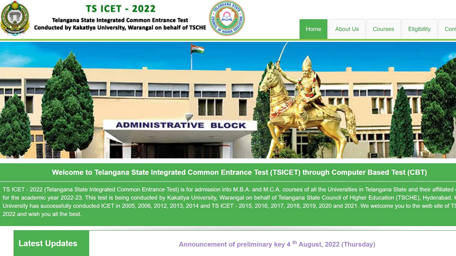 TS ICET 2022 preliminary answer key to be out on August 4