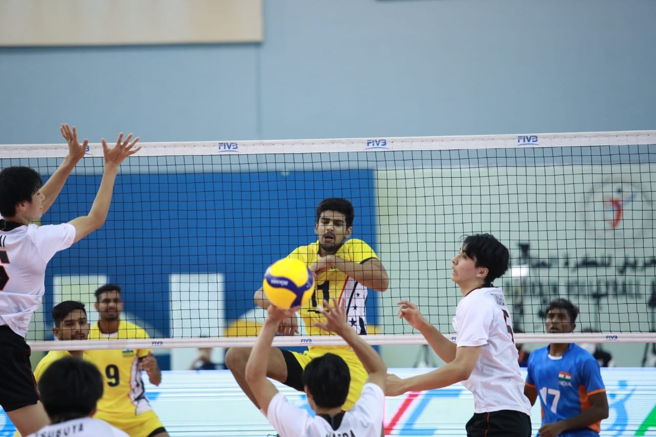 India beat Japan in 21st Asian Men’s U-20 Volleyball Championship India beat Japan in 21st Asian Men’s U-20 Volleyball Championship