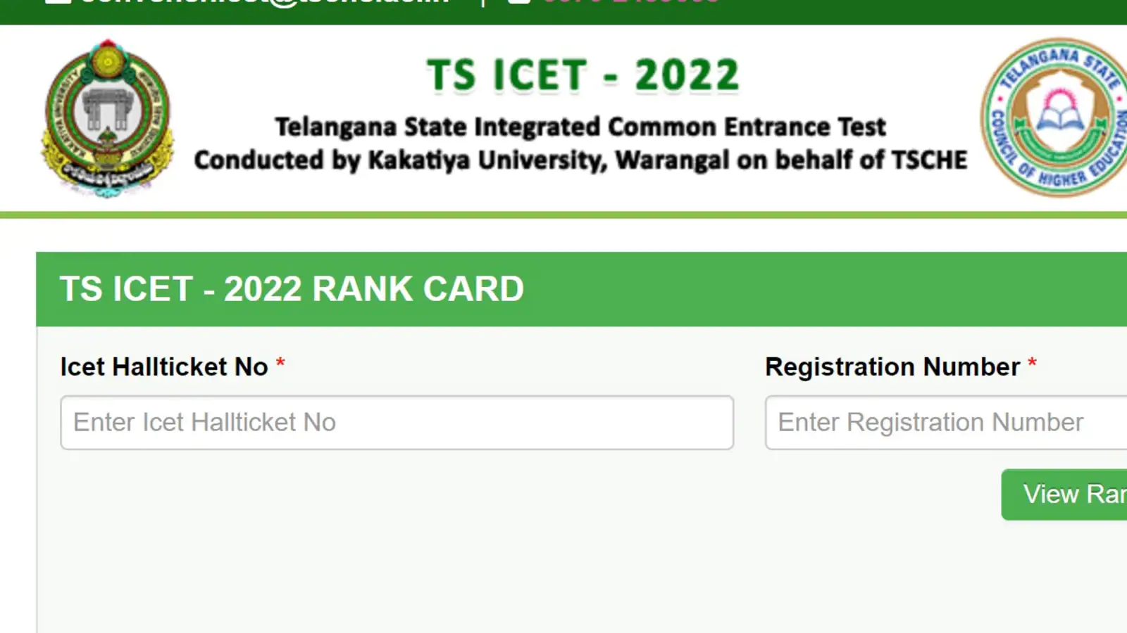 TS ICET Result 2022 declared at icet.tsche.ac.in