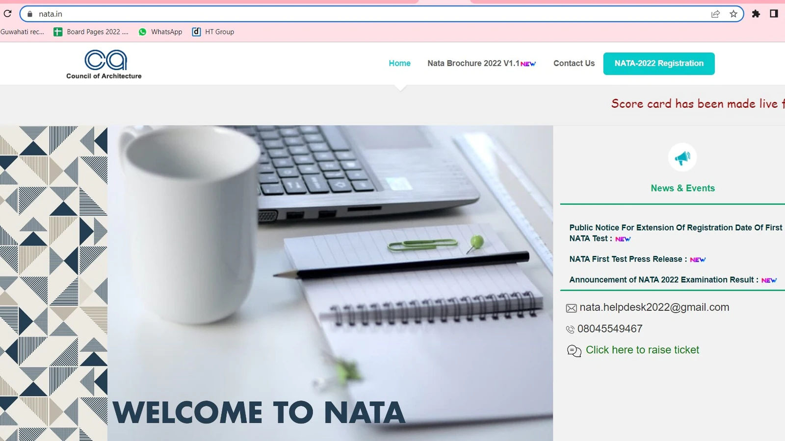NATA 2022: NATA Phase 3 admit cards expected soon at nata.in