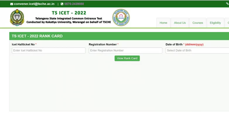Telangana TS ICET Result 2022 declared at icet.tsche.ac.in, get link here