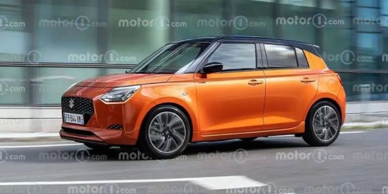2023 Maruti Suzuki Swift Rendered