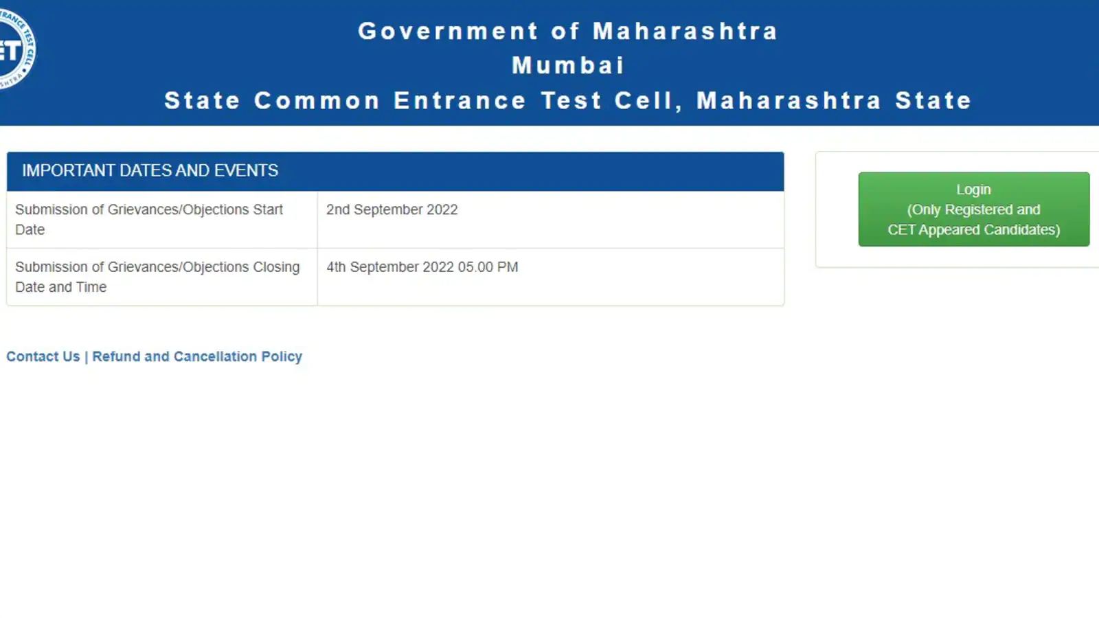MHT CET answer key 2022 objection window closes today on cetcell.mahacet.org | Competitive Exams