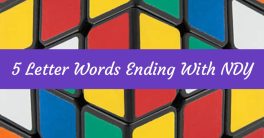 5 Letter Words Ending With NDY, What are the List of 5 Letter Words Ending With NDY
