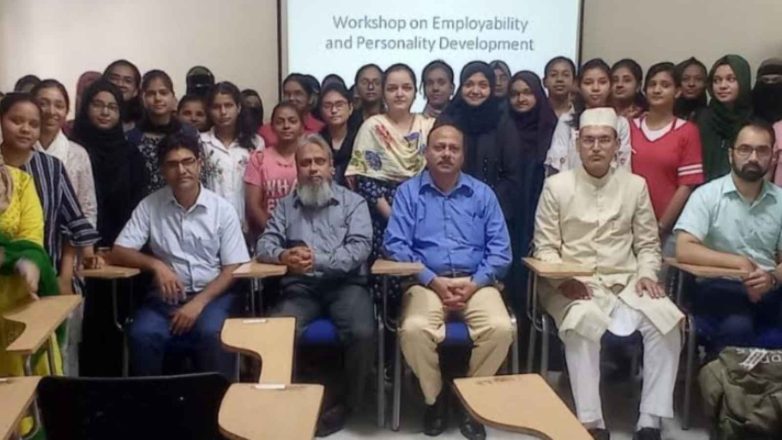 Personality development and employability workshop at AMU
