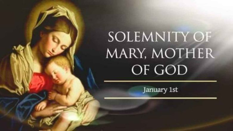Solemnity of Mary – January 1, 2023