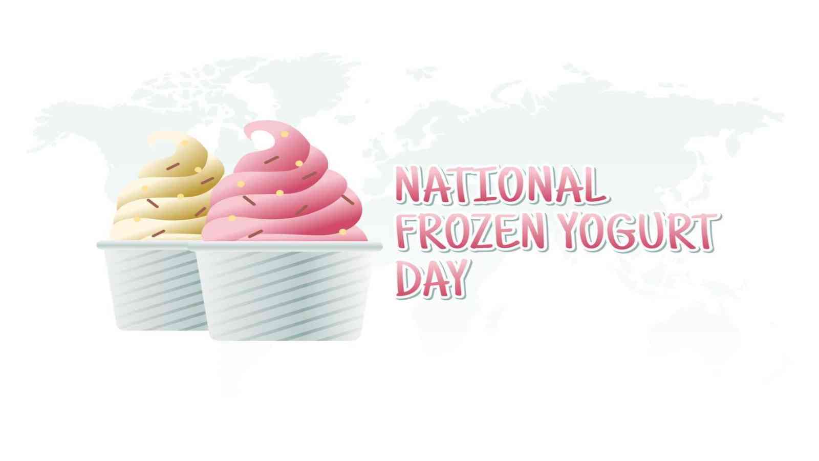 National Frozen Yogurt Day 2023 Date, History and Types