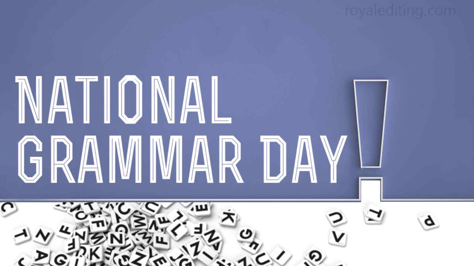 National Grammar Day 2023 (US): Date, History, Activities, Significance