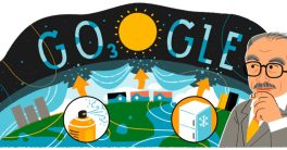 Google doodle celebrates Mario Molina's 80th Birthday