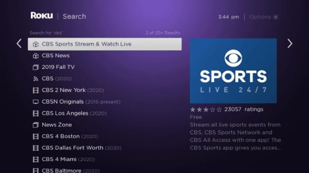 How Activate CBS Sports on Fire TV, Roku TV