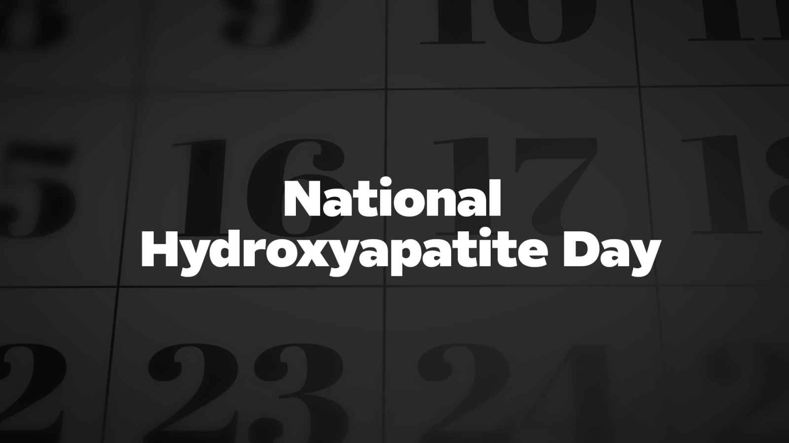 National Hydroxyapatite Day 2023: Date, History, Facts about Teeth