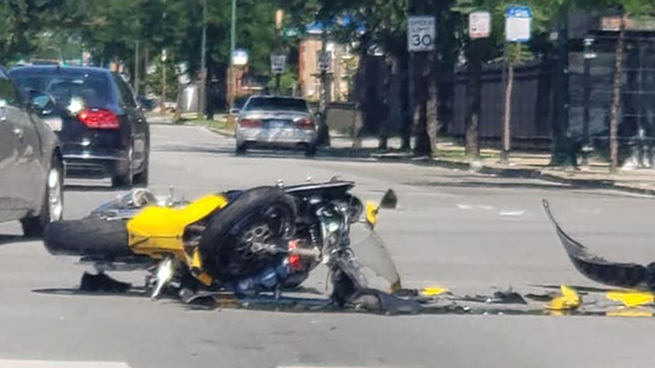 A Man Injured In A Motorcycle Crash In Illinois A Man Injured In A Motorcycle Crash In Illinois