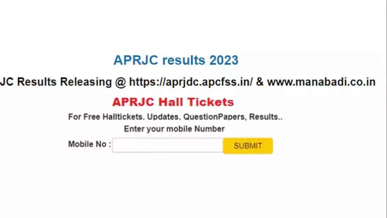 APRJC CET 2023 results to be out soon