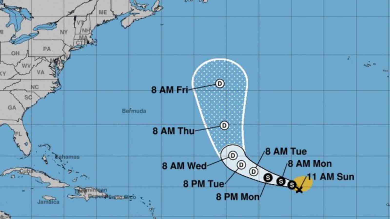 Tropical Storm Emily: Check the updates from Atlantic