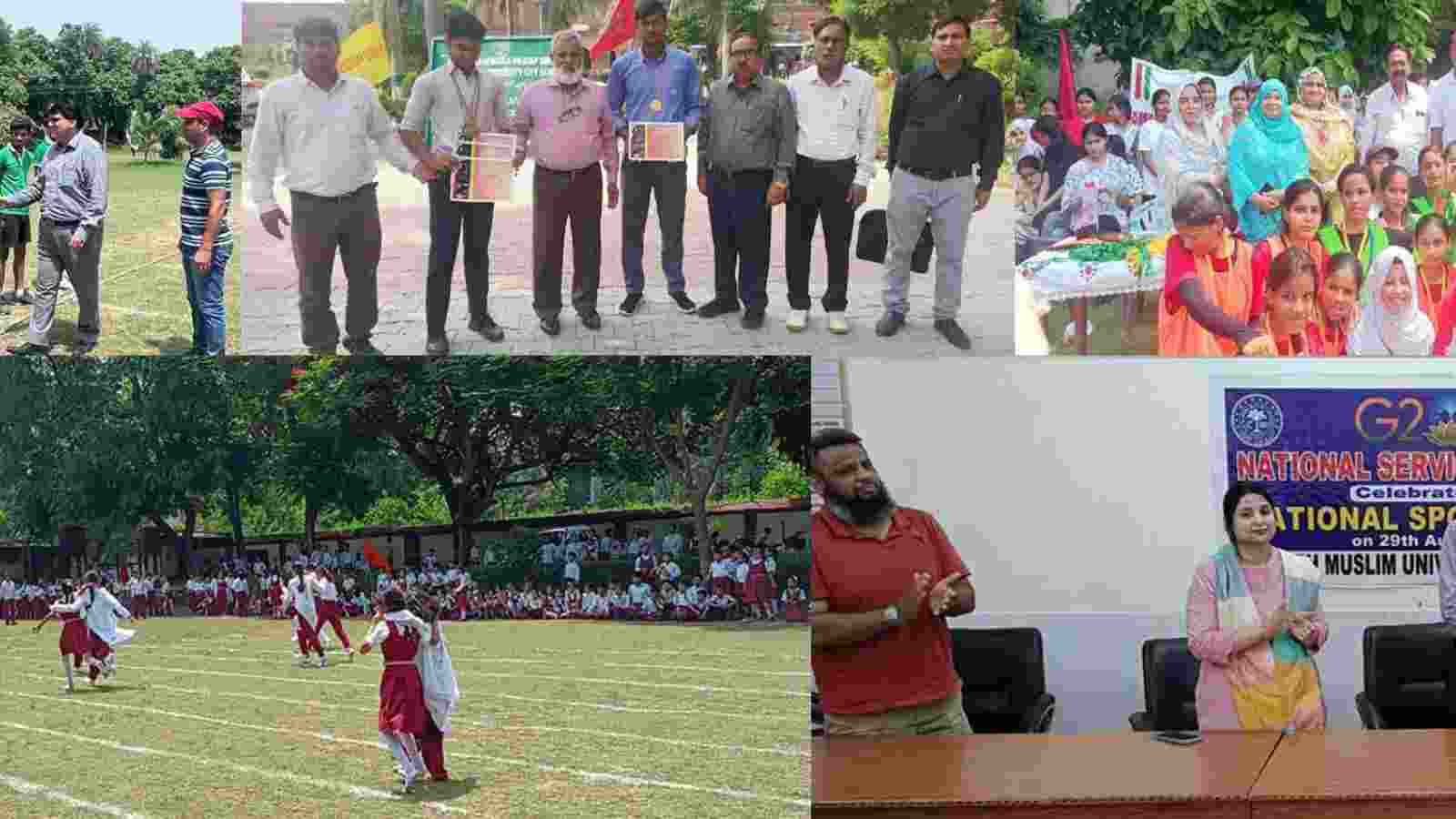 National Sports Day Celebration at AMU: Have a look at the events