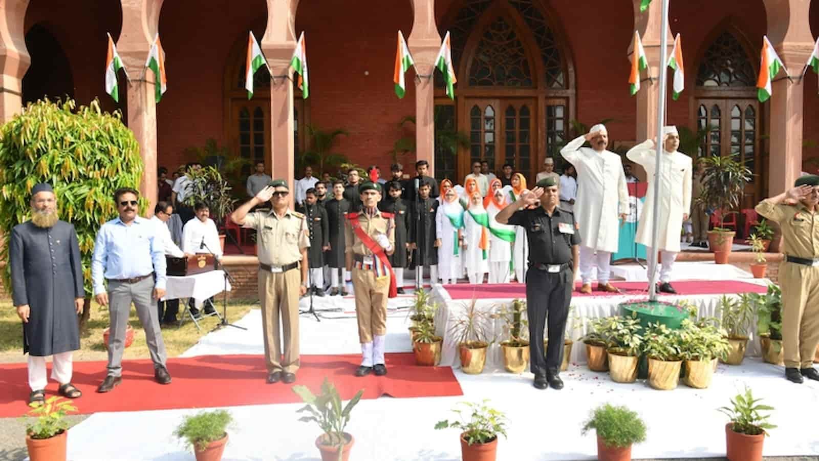 amu independence AMU celebrates Independence Day 2023 with zeal and pomp