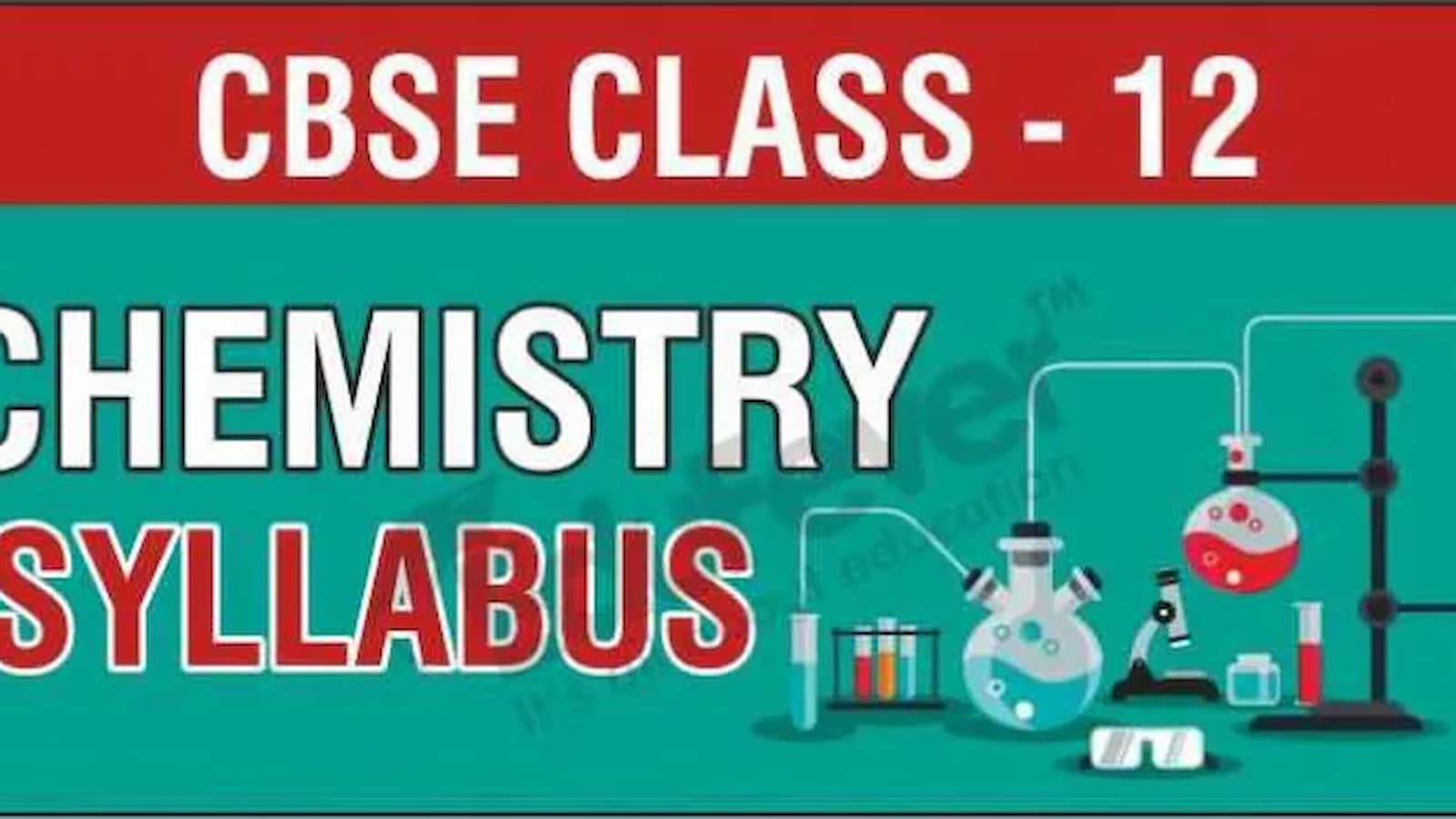 CBSE 12th Class: Chemistry Curriculum 2024-25