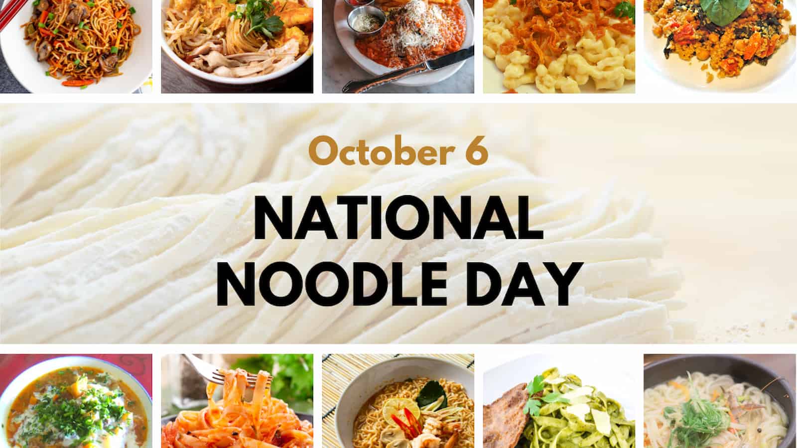 Happy National Noodle Day Quotes, Messages And Noodle Myth - Eduvast.com