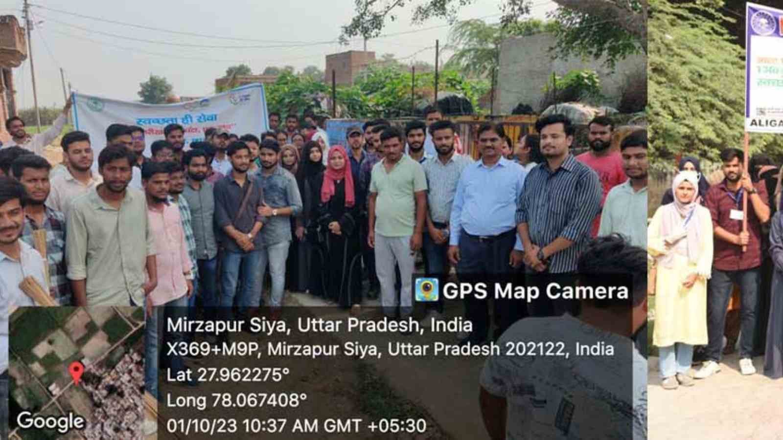 Swachhta Hi Seva Abhiyan AMU staff and students take part in Swachhta Hi Seva Abhiyan with great zeal