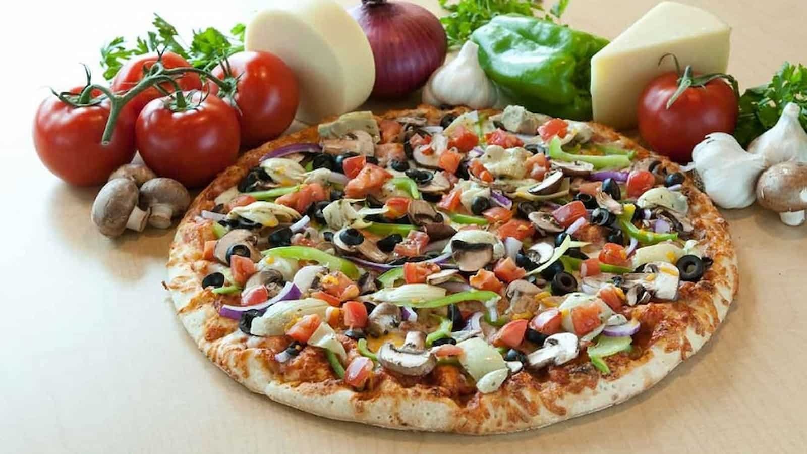 National Pizza with the Works Except Anchovies Day National Pizza with the Works Except Anchovies Day