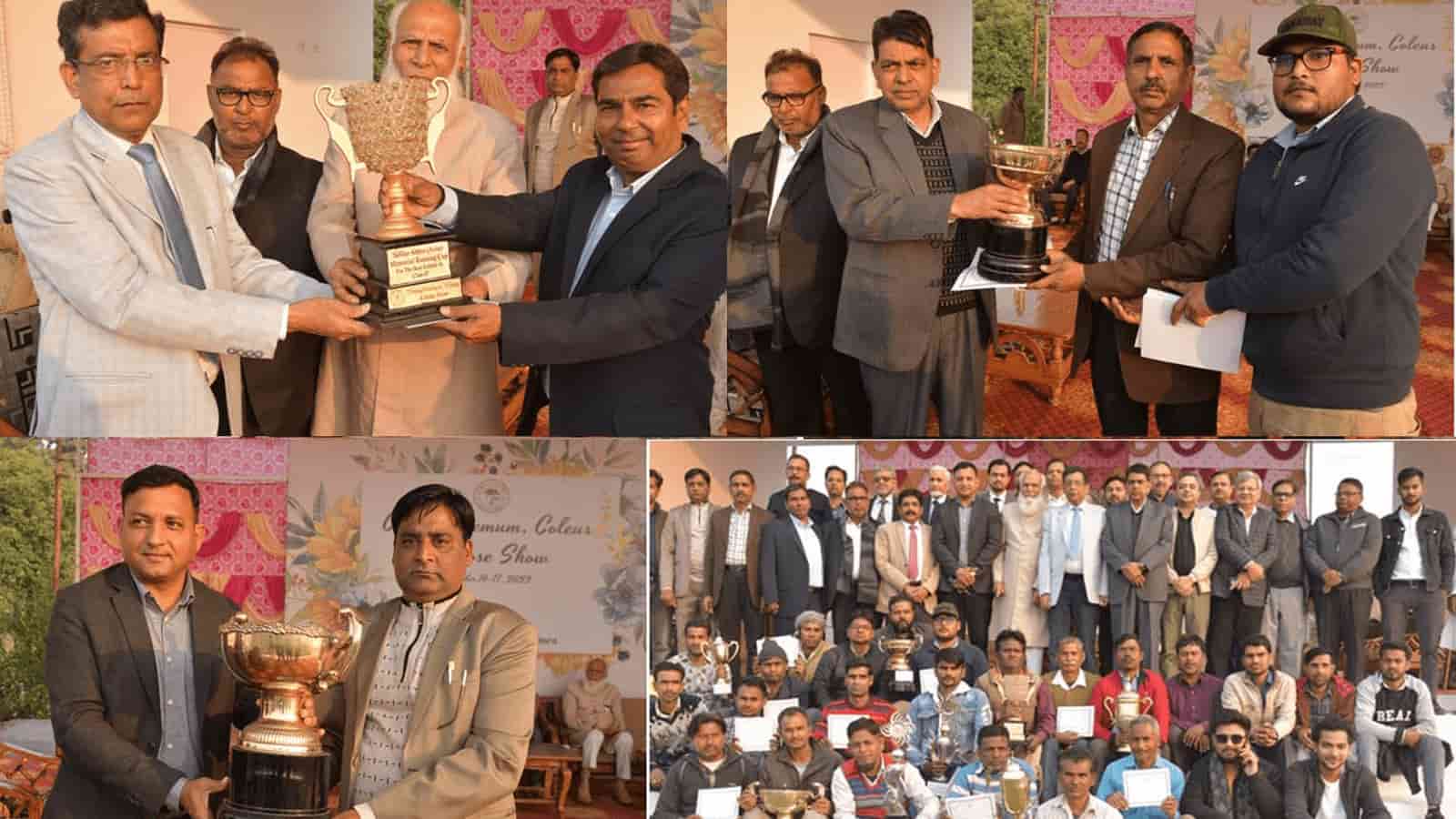 AMU: Chrysanthemum, Coleus and Rose Show concludes with prize distribution