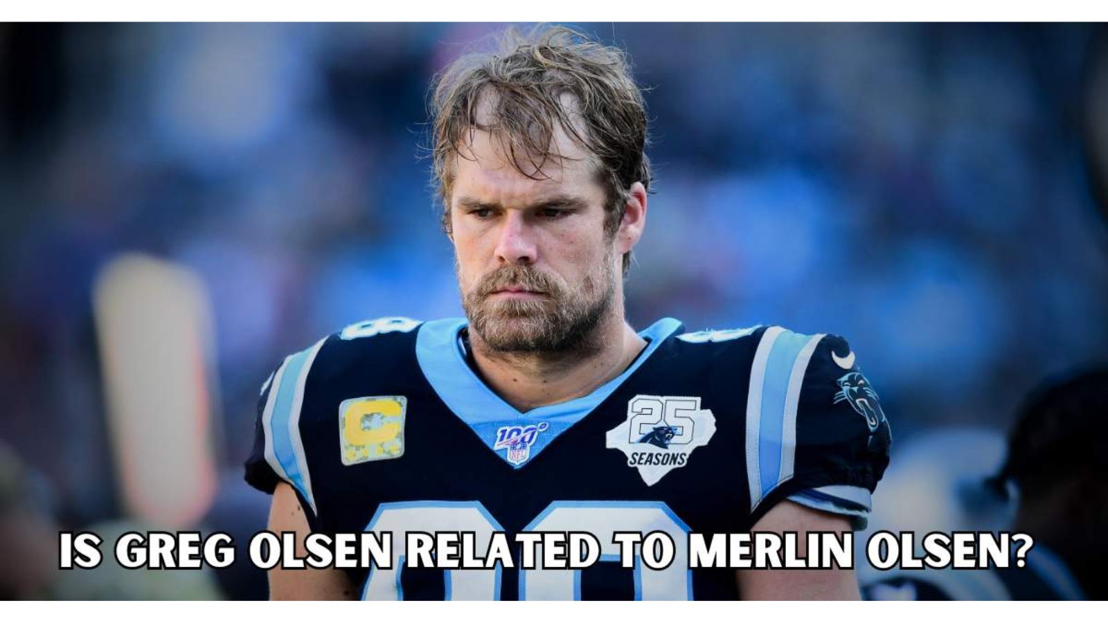 Is Greg Olsen Related To Merlin Olsen