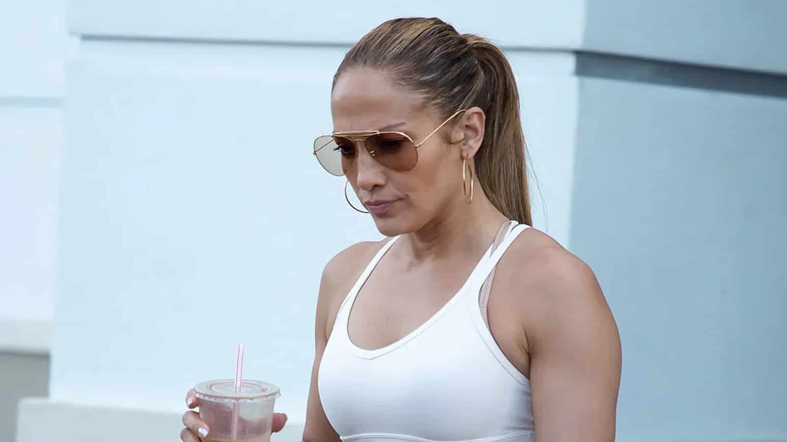 Does Jennifer Lopez drink rice water to lose weight?