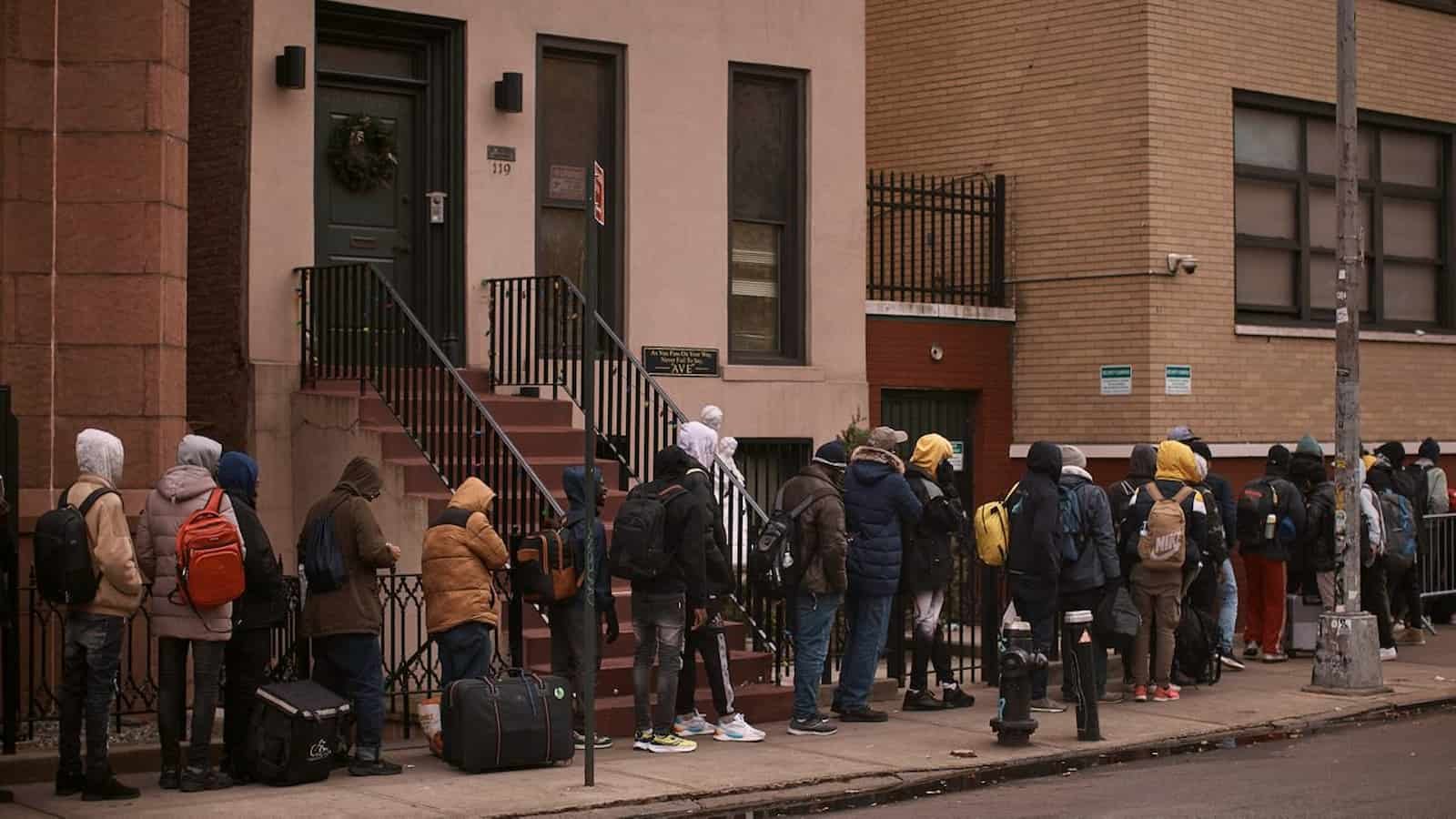 New York Shelters Eviction New York Shelters Eviction: As holidays approach, migrants face eviction