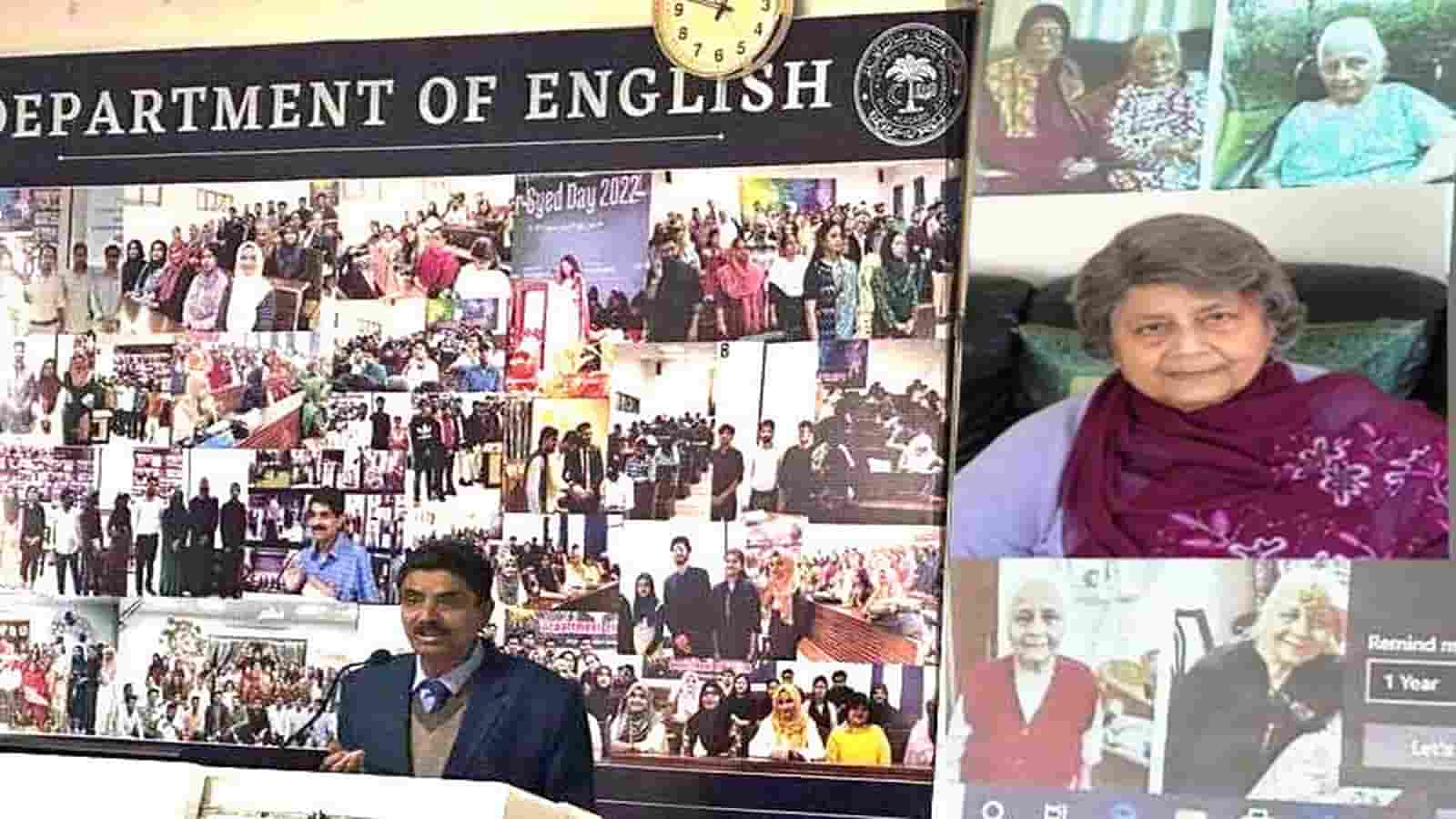Prof Santosh Nath’s Demise Condoled at Department of English, AMU