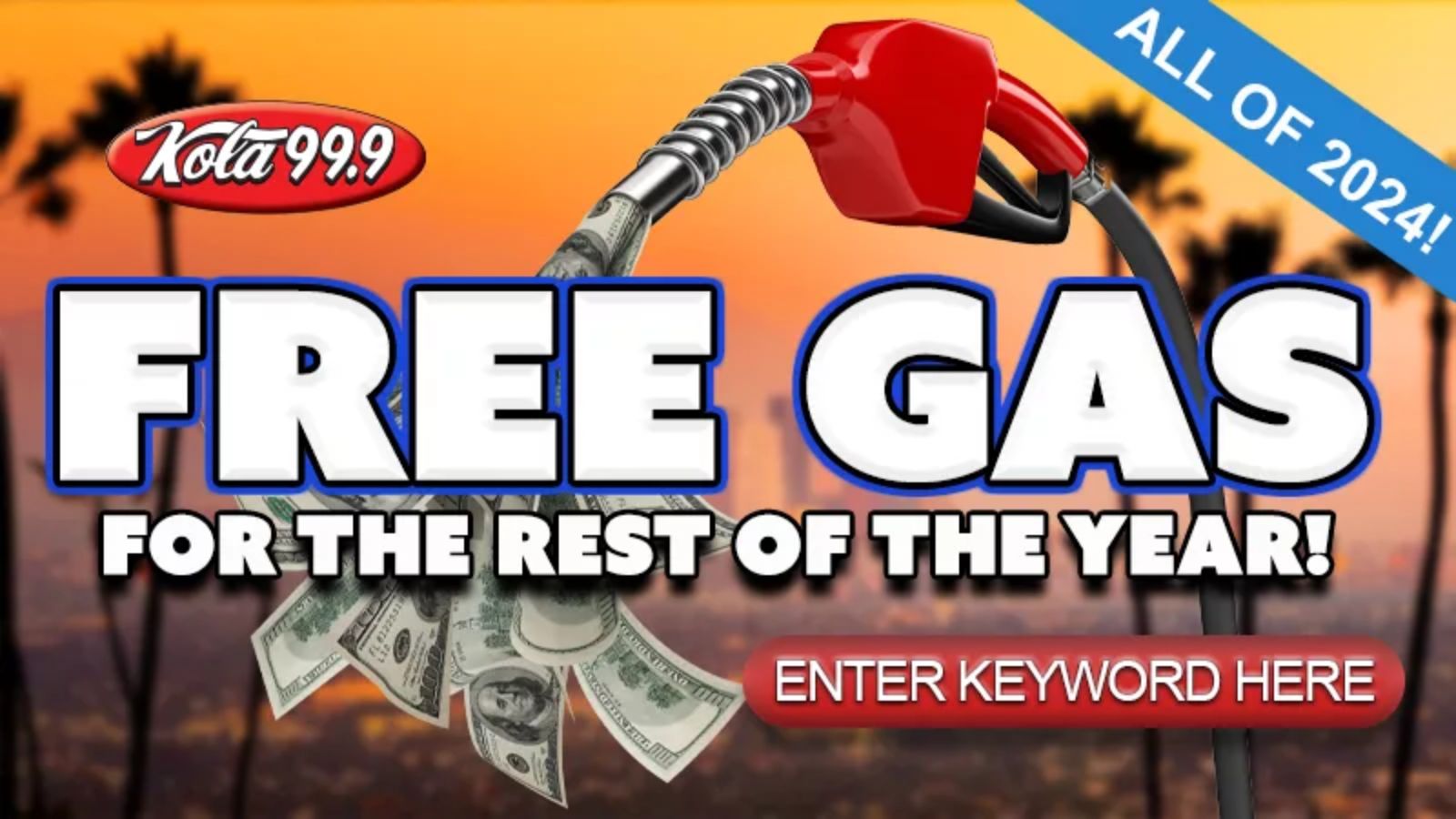 Unlocking the KOLA 99.9 Free Gas Contest Keyword
