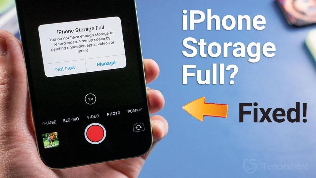 How to Solve iPhone Storage Full Issue, iPhone Storage Full Issue