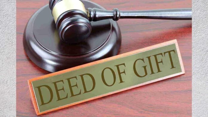 Gift Deed Registration Gift Deed Registration