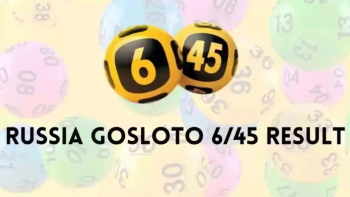 Russia Gosloto 6/45 Result Russia Gosloto 6/45 Result