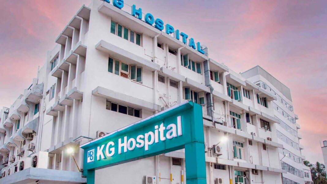 KG Hospital Coimbatore, KG Hospital Coimbatore services